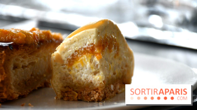 La bûche de Noël 2024 de la Halle aux Grains façon riz au lait revisité, une douceur régressive