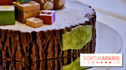 Bûche de Noël 2024 à Paris : la création régressive du Café de la Paix
