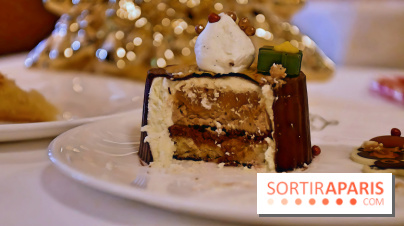 Bûche de Noël 2024 à Paris : la création régressive du Café de la Paix