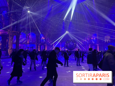 Grand Palais des Glaces 2024 : patinoire géante sous la nef du Grand Palais, top départ