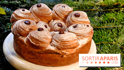 Epiphanie 2025 Galette des Rois aux allures de bouquet par Léandre Vivier pour Le Burgundy Paris