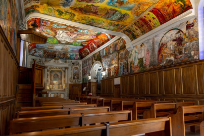 En Seine-et-Marne (77), cette étonnante église est surnommée la Petite Sixtine