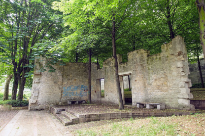 Les ruines du “Pâté-Pâris” (ou Petit Château de Bercy), les vestiges d'une folie au cœur de Paris