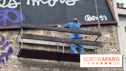 Avez-vous déjà remarqué cette étonnante installation de Ben à Paris ? 