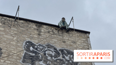 Avez-vous déjà remarqué cette étonnante installation de Ben à Paris ? 