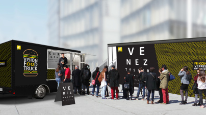 Burgers Gratuits au Nikon Vision Tour 