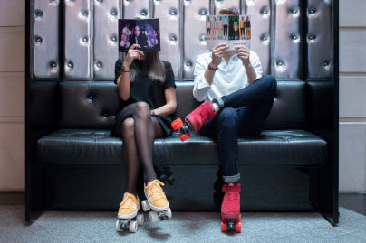 Du roller avec le pop-up store Flaneurz au W Paris-Opéra