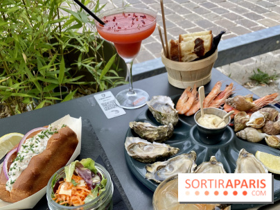 La Mer à Boire délicieuse terrasse au fil de l'eau sur les quais de Seine