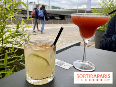 La Mer à Boire délicieuse terrasse au fil de l'eau sur les quais de Seine