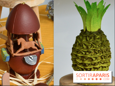 Pâques 2022 : les oeufs en trompe-l'œil insolites de Wonderland Pâtisserie par Rodolphe Groizard