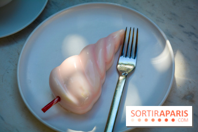 L'Arbre Enchanté, la bûche de Noël régressive du chef Adrien Bozzolo au Mandarin Oriental
