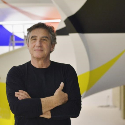 "Panoramas" : Felice Varini s'expose à Beaugrenelle