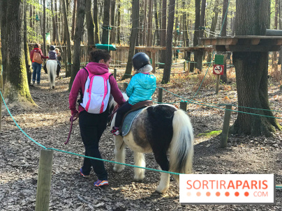 Aventure Floréval, le parcours en pleine nature