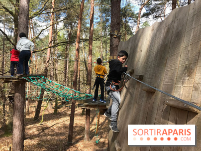 Aventure Floréval, le parcours en pleine nature