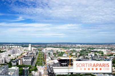 Réouverture du toit de la Grande Arche de La Défense