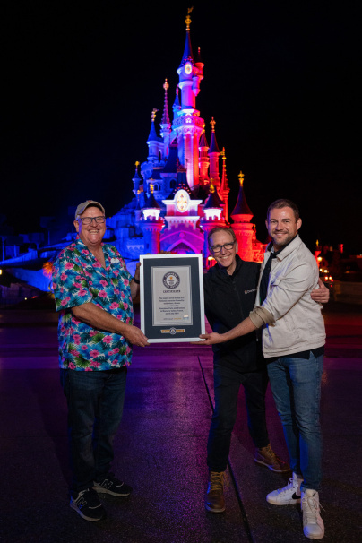 Disneyland Paris entre de nouveau dans le Guinness Book avec son show de drones du 14 juillet