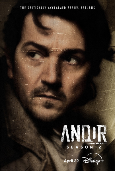Star Wars Andor : Diego Luna de retour dans la saison 2 - bande-annonce et date de sortie