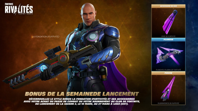Fortnite Rivalités : map, skins, passe de combat... Tout savoir sur la nouvelle saison 