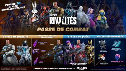 Fortnite Rivalités : map, skins, passe de combat... Tout savoir sur la nouvelle saison 