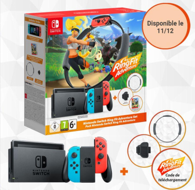 Nintendo Switch : Ring Fit Adventure dans un nouveau bundle pour les fêtes