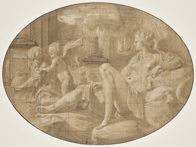 Exposition au Château de Chantilly, Le trait de la séduction Dessins de l’école de Fontainebleau