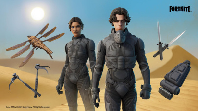 Fortnite : les skins de Paul Atréides et Chani, du film Dune, désormais disponible