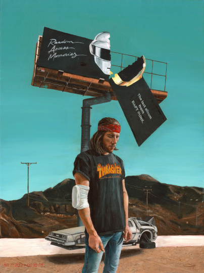 Cyberpunk, l'exposition d'art numérique (NFT) à la galerie Goldshteyn-Saatort