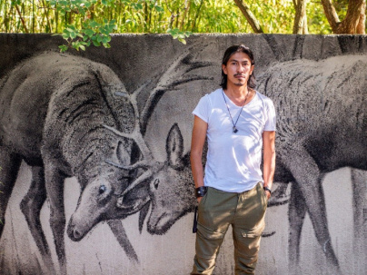 Semaine Live Painting et NFT avec Ruben Carrasco et Sebastian Riffo à la galerie Goldshteyn-Saatort