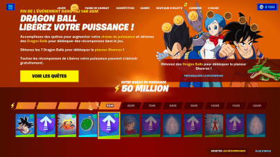 Fortnite : Dragon Ball débarque dans le jeu