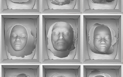 Nuit Blanche 2023 : installation de l'artiste Olga Luna au Château Raspail, à Cachan (94)