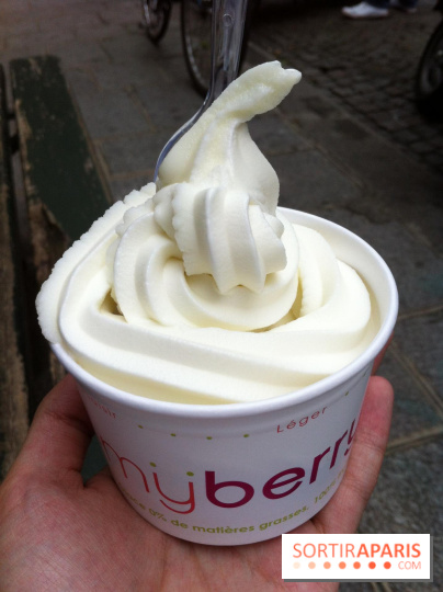 My Berry, Glace au yaourt