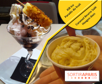 Paradis du fruit Kill ice, Haagen Dazs Caramel
