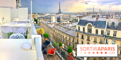 Le rooftop de l'Hôtel Marignan