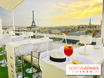 Le rooftop de l'Hôtel Marignan