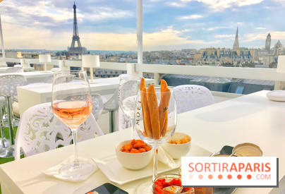 Le rooftop de l'Hôtel Marignan