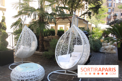 Le restaurant-terrasse des Jardins du Marais