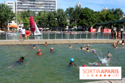 La baignade Bassin de la Villette