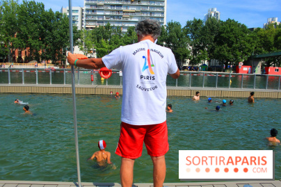 La baignade Bassin de la Villette