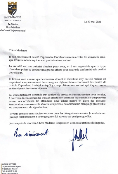 Saint-Mandé : les mesures après une série de chutes 