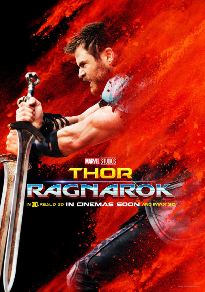 Thor Ragnarok au cinéma, les affiches dévoilées 