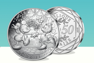 Les pièces Mickey de la Monnaie de Paris