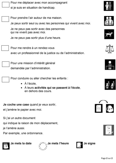 Coronavirus : une attestation simplifiée pour les personnes en situation de handicap
