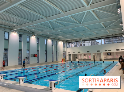La piscine Yvonne Godard, nouveau bassin porte de Bagnolet à Paris 