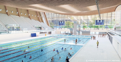 JO Paris 2024 : à quoi ressemble la future piscine olympique de Saint-Denis ?