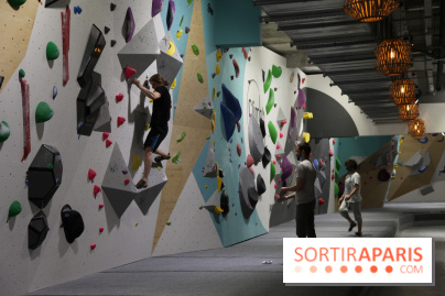 Climb Up, la plus grande salle d'escalade de France ouvre à Paris - nos photos