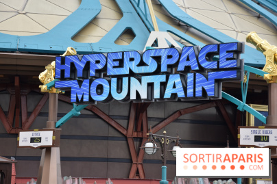 Visuel Disneyland Star Wars Hyperspace Mountain