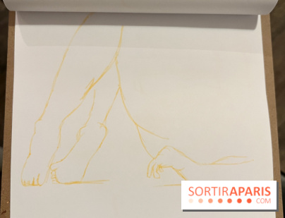 Les ateliers artistiques du Paon : Cours de nu avec modèles vivants à La Bellevilloise