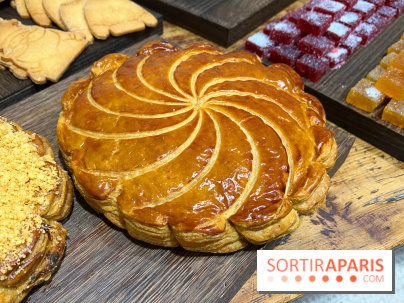 La galette et brioche des Rois de Benoit Castel pour l'Epiphanie 2024