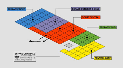Central Chapelle, le nouveau spot culture, musique et food au cœur de l'Adidas Arena