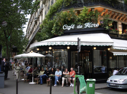 La petite histoire des grands restaurants de Paris : Le Café de Flore, littérature et élégance